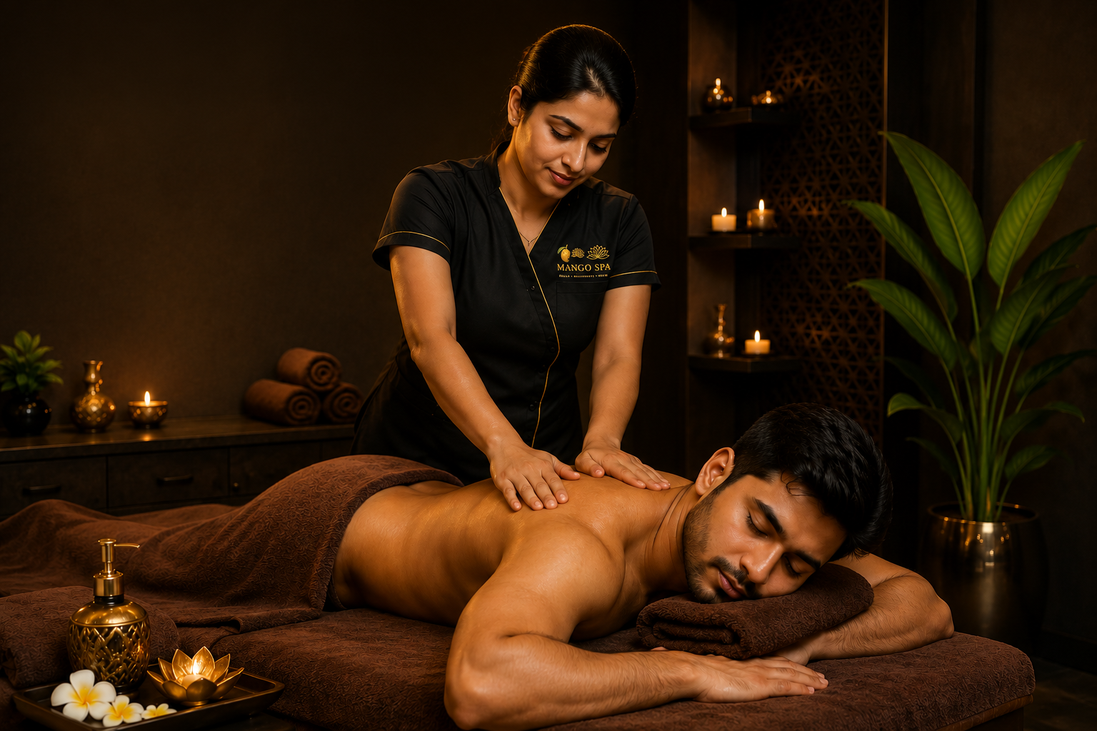 Traditional dry massage therapy